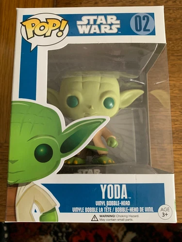 STAR WARS Yoda BLUE BOX 02 Funko Pop Vinyl