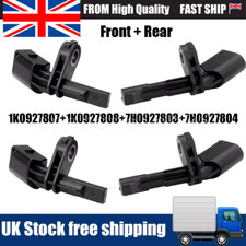 4XFor Golf VW Jetta Passat Touran Tiguan Front Rear L/R ABS Wheel Speed Sensor