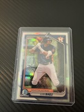2024 Bowman Draft - Chrome Refractor #BDC-110 Luis Baez (RC) Astros