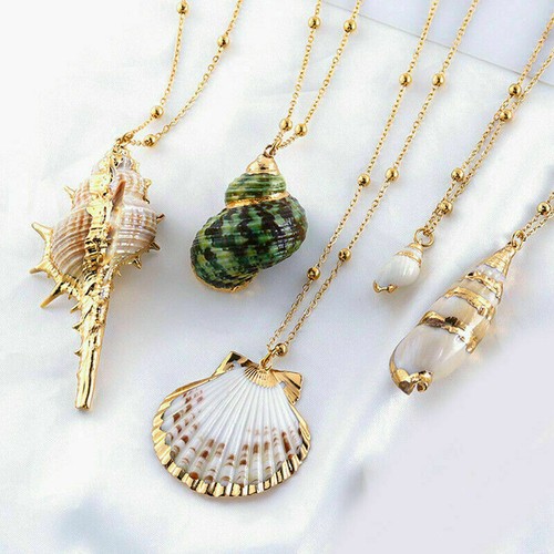 2021 Sea Beach Shell Pendant Necklace 