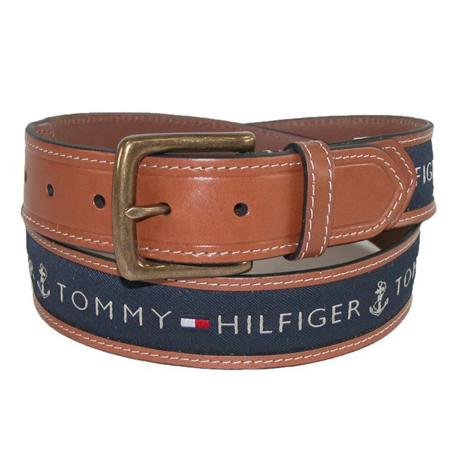 tommy hilfiger leather belt price