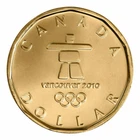 🇨🇦 1 Dollar Canada 2010 Vancouver Olympic Games Lucky Inukshuk Loonie, 2010