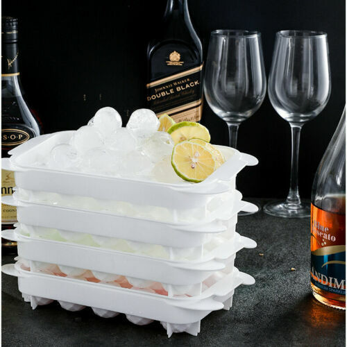 Dubbeglas-Eiswürfelformen Aus Silikon (2 Stück) – Auch Als Backform Nutzbar – Perfekt Für Drinks & Gebäck