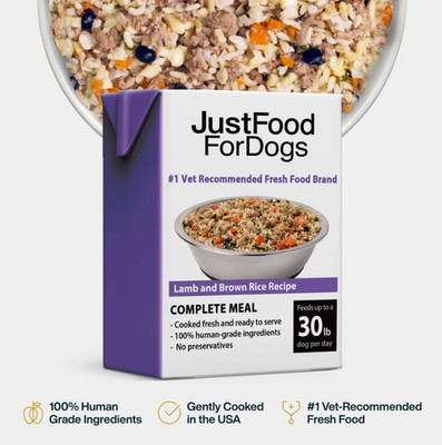 Pantry Fresh Lamb & Brown Rice Dog Food 12.5 Oz 12 Pack Human-Grade