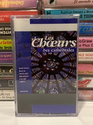 Les Choeurs des Cathedrales Cassette Tape Arcade Forlane Classical Choral