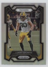 2023 Panini Prizm Rookies Silver Prizm Lukas Van Ness #336 1ao0