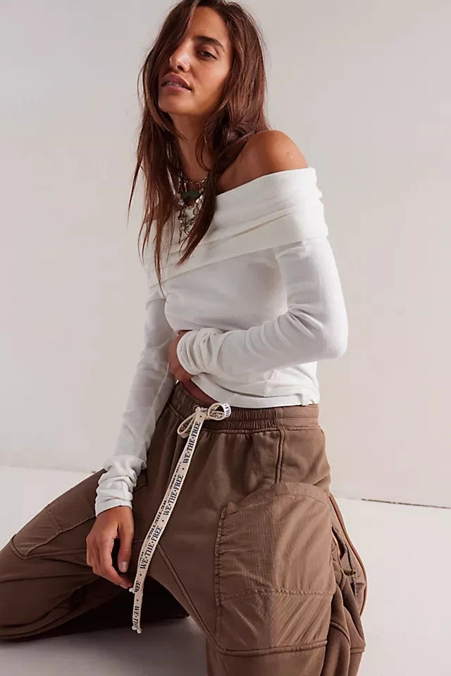 Pantalones de punto Free People - We The Free Jet Set Foto 3 de 4