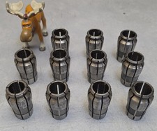 AF-134, AF-135, AF-136, AF137 AF Collets 11/16" 45/64" 23/32" 47/64" Lot of 11