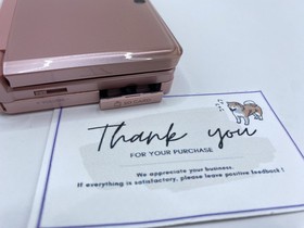 Nintendo 3DS Misty Pink Game Console Stylus Excellent w/Charger BOX