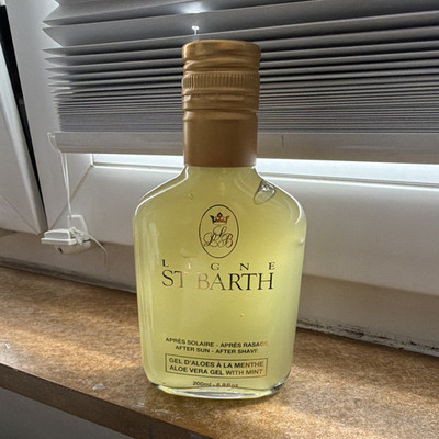 Ligne St Barth After Sun Gel Aloe Vera Minze 200 ml für verbrannte Haut 12M