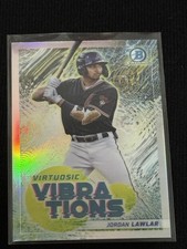 2022 Bowman Chrome Virtuosic Vibrations Jordan Lawler VV-16 Arizona Diamondbacks