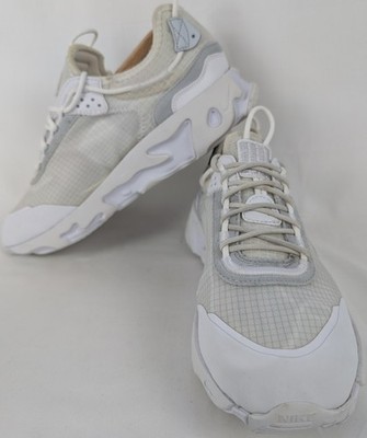 Nike React Live Turnschuhe Herren UK 7 Weiß Laufen Turnschuhe Gym Mesh