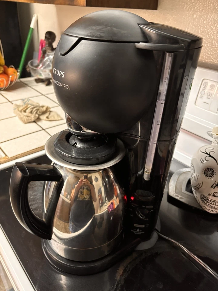 KRUPS Type 229 Aroma Control 10 Cup Coffee Maker w/Thermal Carafe Tested Working - Image 2 of 4