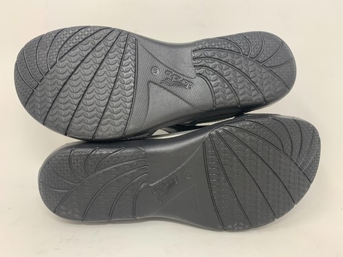 Dansko Damen Krystal schwarze Zehenstegsandale Slipper - Leder - Größe EU 40 US 10M - Bild 2 von 4
