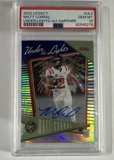 2022 Panini Legacy - Under the Lights Matt Corral #UL-2 Sapphire Autographs /15