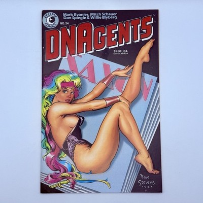 The DNAgents #24 (Eclipse Comics July 1985) Dave Stevens