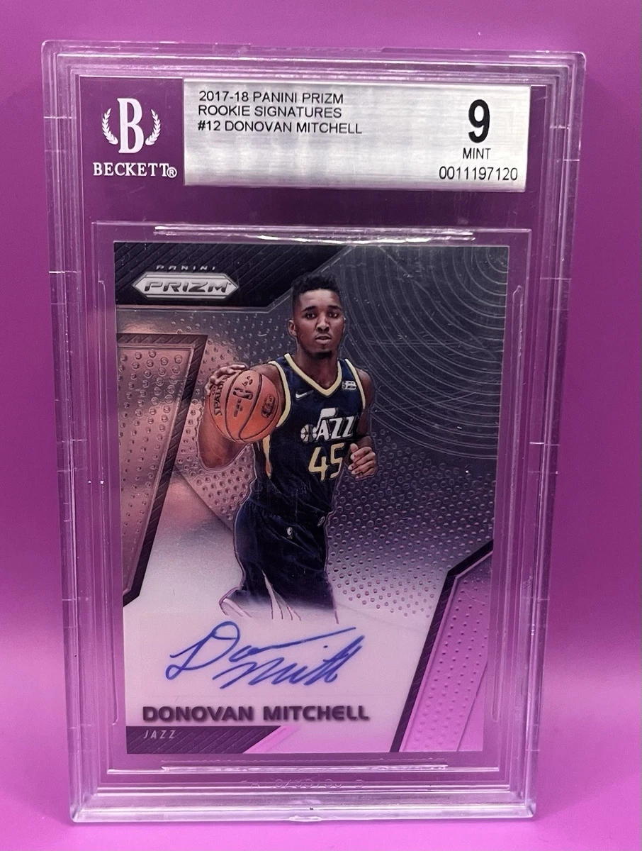 17/18 Prizm Donovan Mitchell RC auto nba 【公式通販】