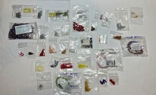 Preciosa and more Fire Polished Glass Beads Lot Multicolor Round Teardrop