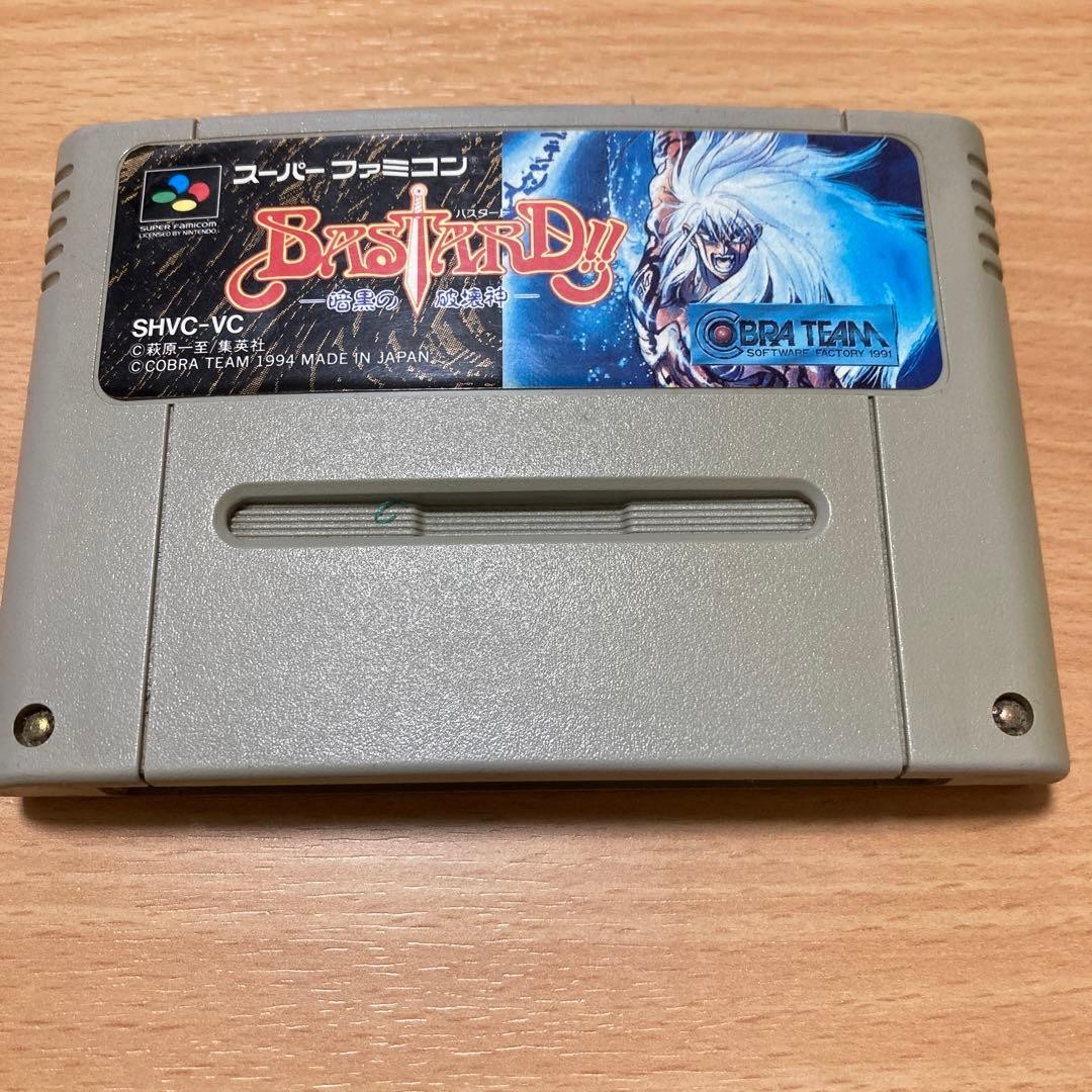 Bastard!! Ankoku no Hakaishin Super Famicom Nintendo SFC Cartridge Only Tested