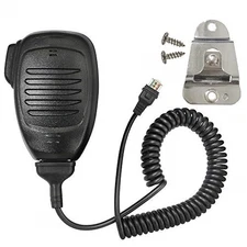 KMC-35 Handheld Wired Microphone Two Way Mobile Walkie Talkie Radio with Bracket