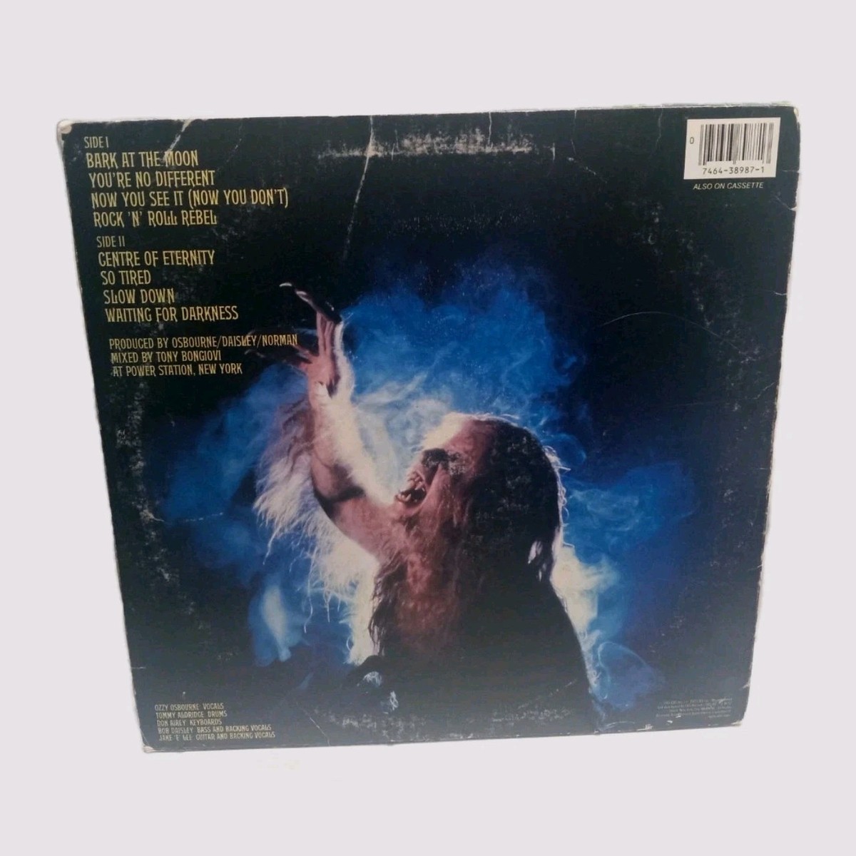 オジーオズボーン　Bark at the Moon LP　帯付き Ozzy Osbourne – Bark At The Moon – Vinyl (LP, Album) + Vinyl