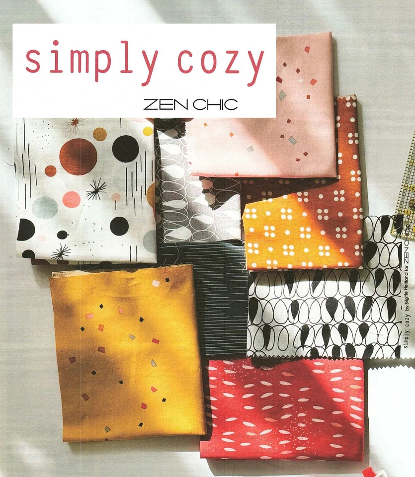 Simply Cozy Moda Charm Pack 42 100% Cotton 5" Precut Fabric Squares - Image 3 of 4
