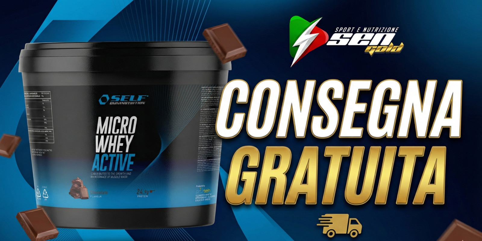 Scheda Tecnica SELF Omninutrition Micro Whey Active 2KG Isolate