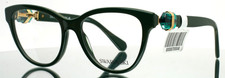 SWAROVSKI SK2004 1026 Green Womens Cat Eye Full Rim Eyeglasses 54-18-135 B:44