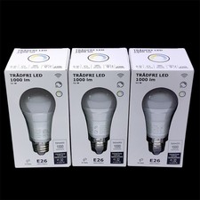 3-Pack Ikea Tradfri LED Bulbs 1000 Lumen Dimmable White Spectrum Smart 2700k NEW