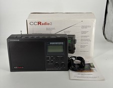 C. Crane CCRadio-2 Portable AM FM 2-Meter Ham Band NOAA WX Radio Short Wave Book
