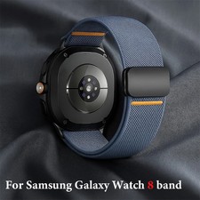 Magnetic Straps for Samsung Galaxy Watch8 Classic /8 40/44/46mm Nylon Sport Band