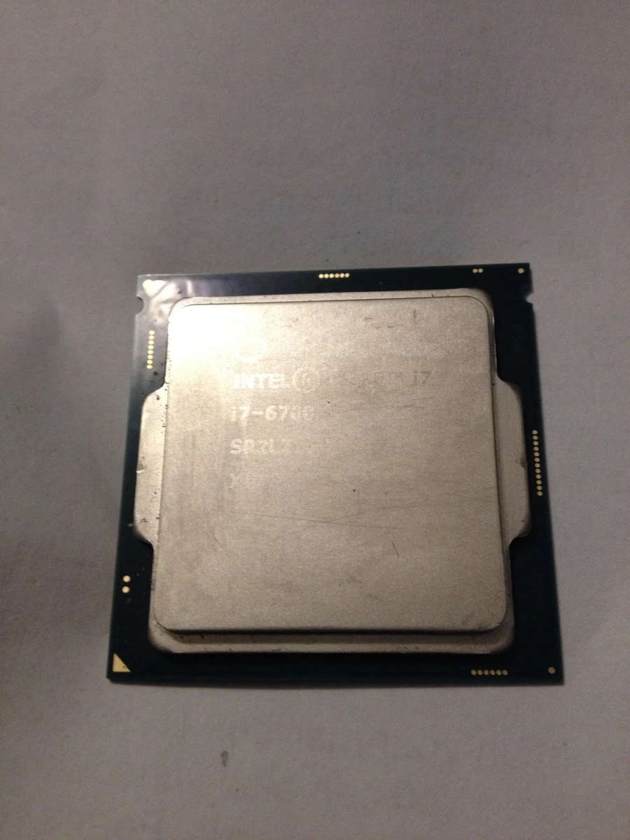 25+ Intel Core i7-6700 Processor Model Computer Processors (CPUs
