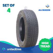 Set Of 4 Used 19565r15 Pirelli P4 Persist As Plus 91h - 8-1032
