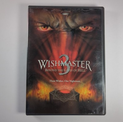 Wishmaster 3 Beyond the Gates of Hell DVD 2001 Lionsgate Chris Angel B2G1 FREE