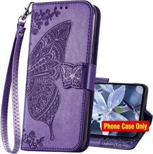 Case for Moto G Power 5G 2025, Butterfly PU Flip Wallet