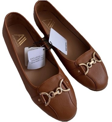 Aerosoles Women's Comfort Buckle Ballet Shoes Size 11 Wide Width