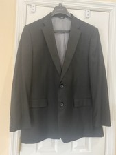 Haggar Men  s Black Blazer Size 46L