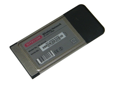 Sitecom Model WL-011v2 Wireless Network PC Card 11 Mbps                      **5