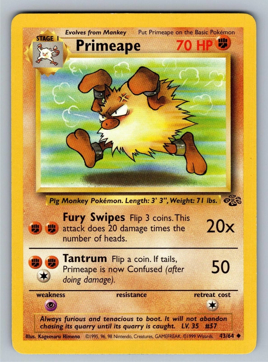 世界310枚 PSA9 オコリザル primeape サザンアイランド 30 Primeape Pokemon Card for sale | eBay