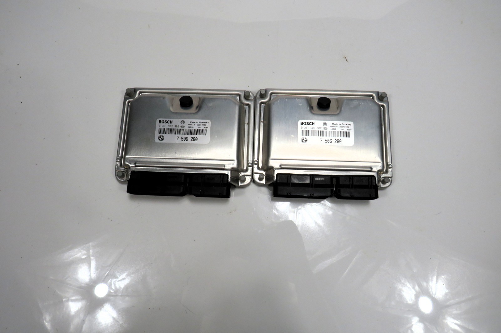Rare OEM BMW 760i 760Li E65 E66 N73 V12 Bosch ECU Set Rolls Royce Phantom