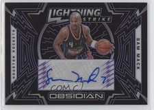 2020-21 Panini Obsidian Electric Etch Purple 63/75 Sam Mack #LS-SAM Auto 10qe