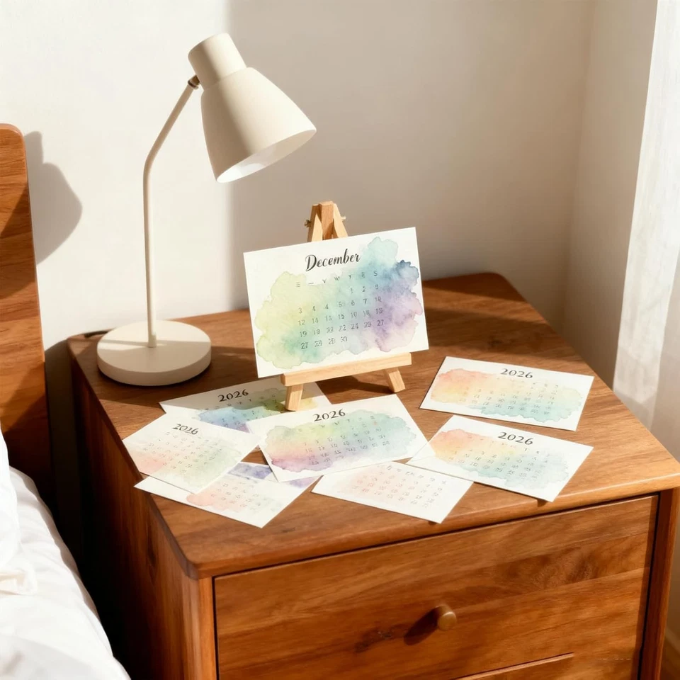 可种植纸质日历 2026 带种子,环保规划礼品 — 第 2/4 张图片