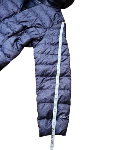 Eddie Bauer Puffer Down Coat Womens XXL Navy Outdoors EB650 Quilted Packable - Picture 8 of 10