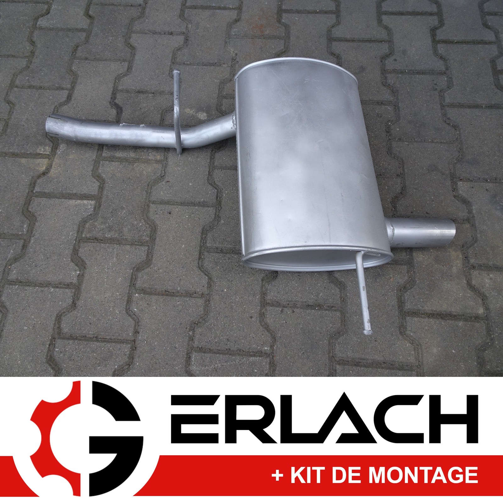 Silencieux arrière BMW E46 316ti 318ti Compact pour corriger le bruit d'échappement