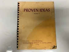 1962 General Motors Proven Ideas Number 15 Service Merchandising Manual Canada