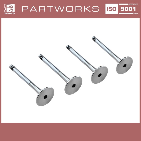 4X Auslassventil FüR Porsche 924S 944 2.5 928 4.5 S 4.7 TRW-image