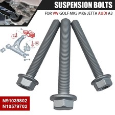 Front Suspension Wishbone Rear Bush Bolts Kit for VW Golf Mk5 Mk6 Jetta Audi A3