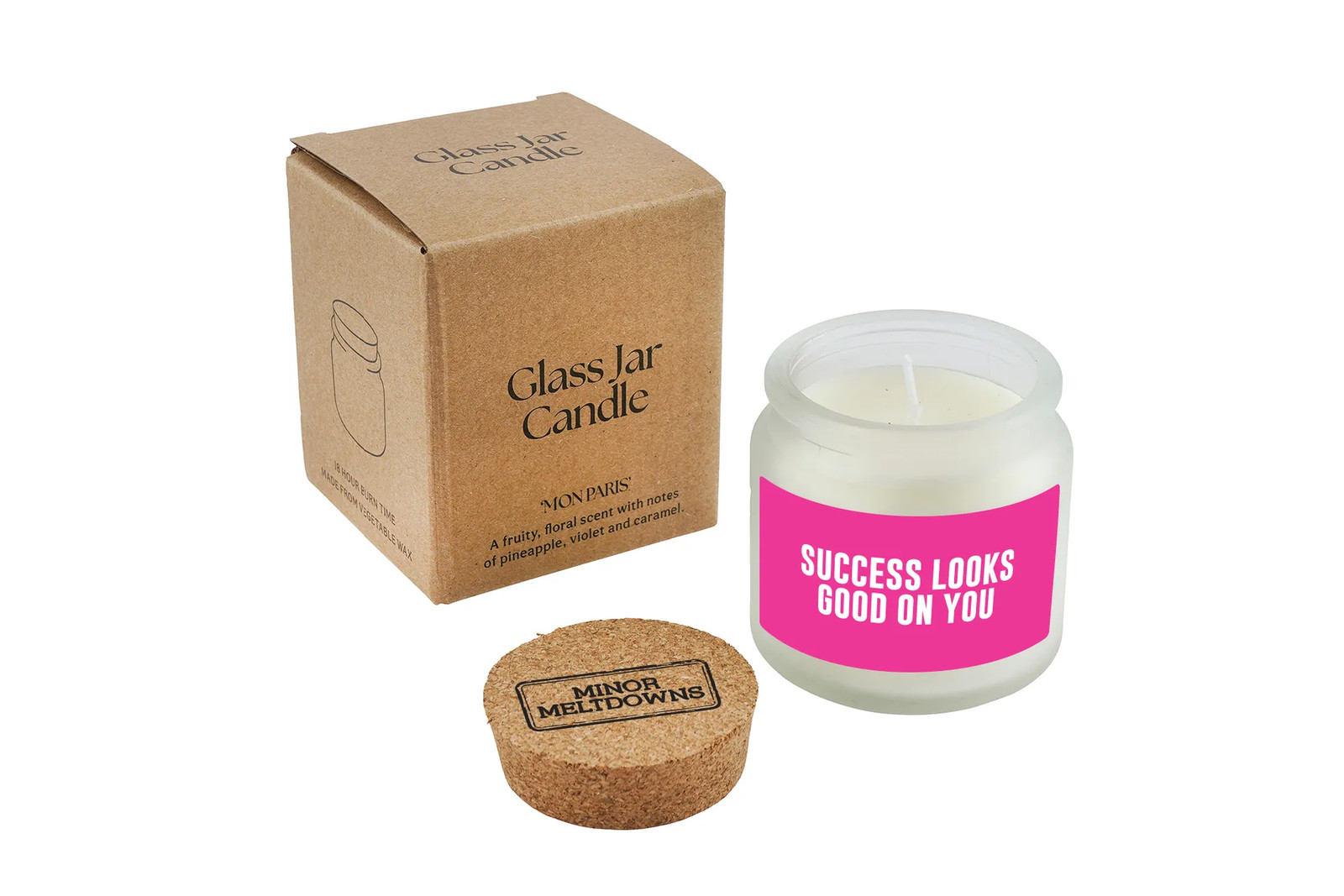 Success Looks Good On You Jar Scented Candle • Gift Boxed