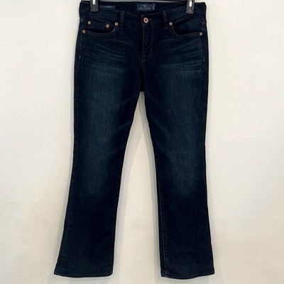 Lucky Brand Dark Jeans Sweet Jean Boot size 8 Regular