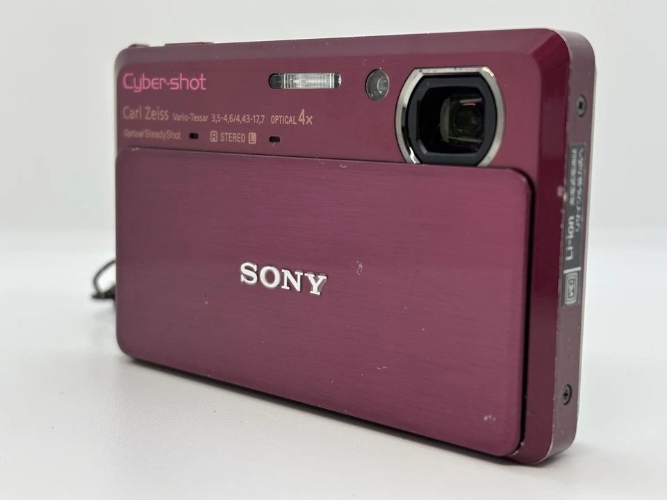 Sony Cyber shot DSC-TX7 10.2MP Touch Compact Digital Camera Red From Japan /Exc - Image 4 of 4
